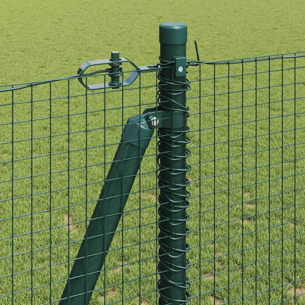 Suvirinta vielos tvora su betono baze 25 x 1,2 m Žalia