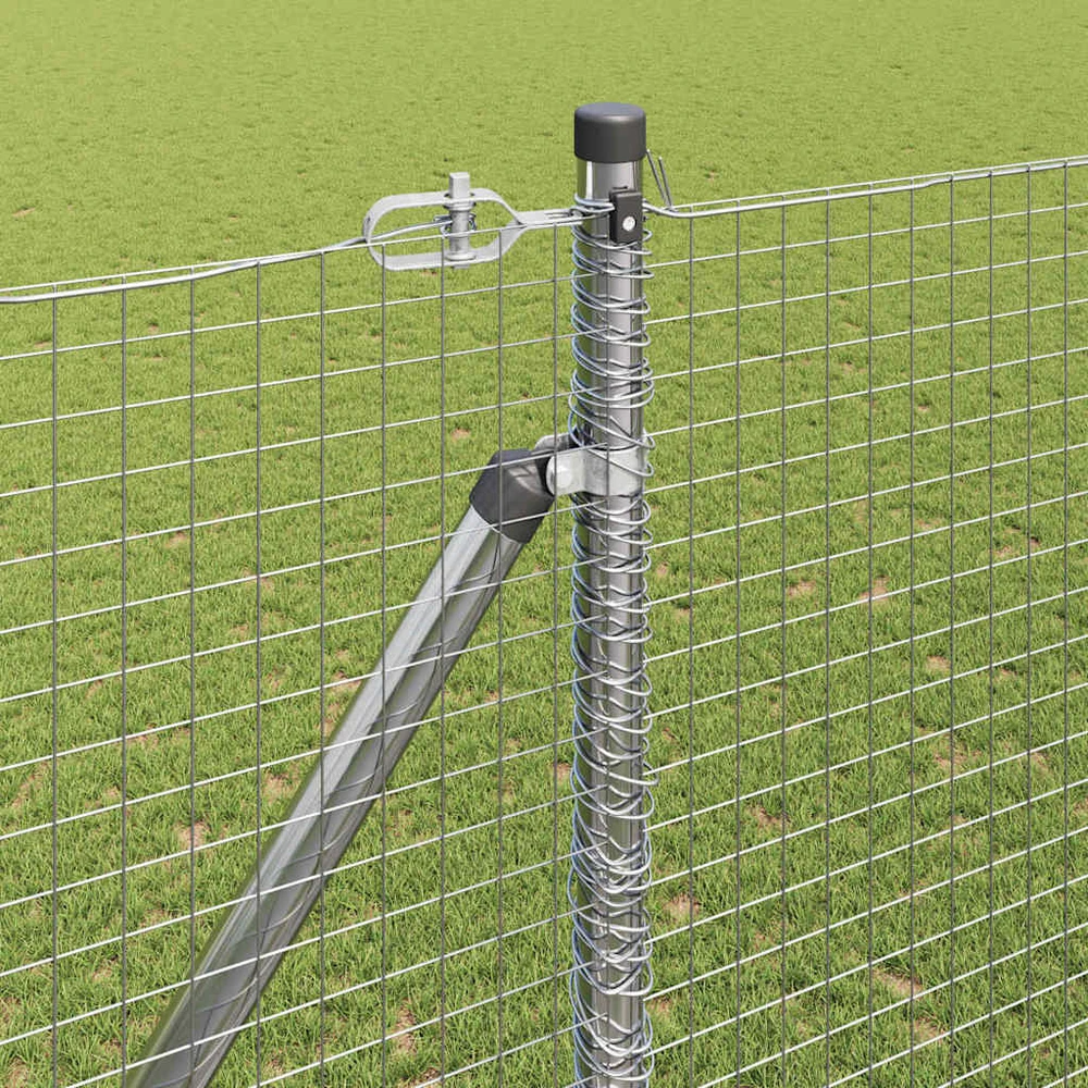 Suvirintas vielinis tvoras su smailiais galais 25 x 1,6 m