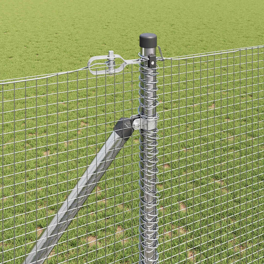 Suvirintas vielinis tvoras su smailiais galais 50 x 1,4 m