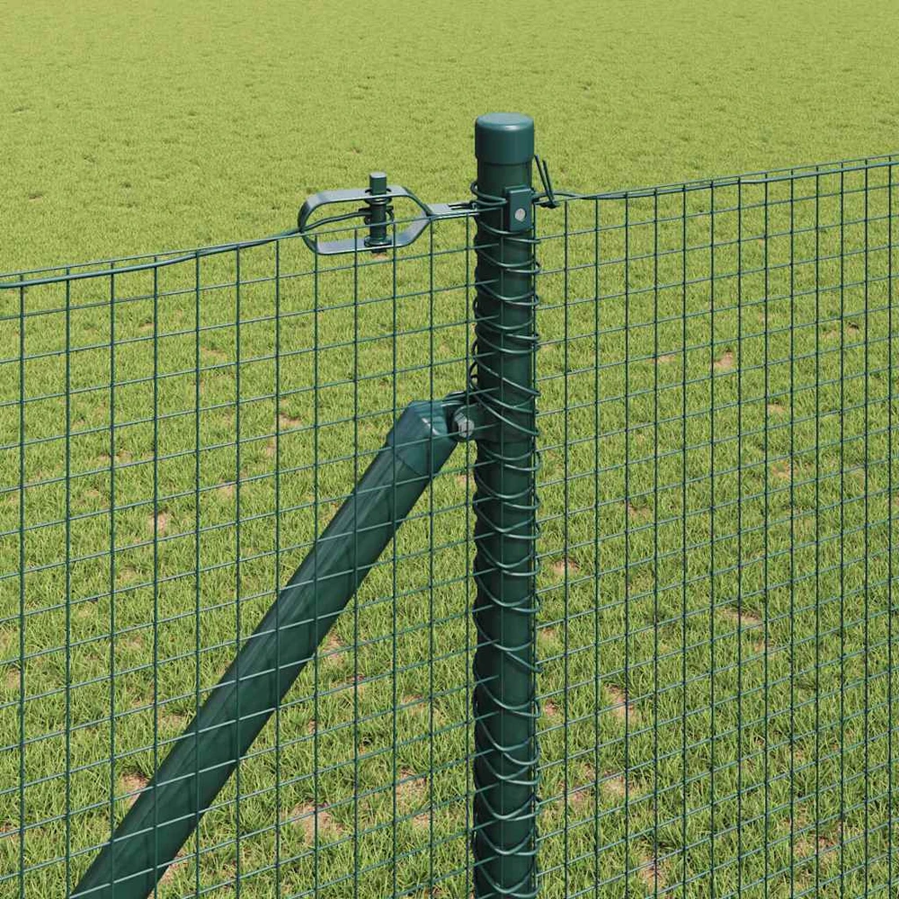 Suvirintas vielinis tvoras su smailiais galais 50 x 1,2 m Žalia