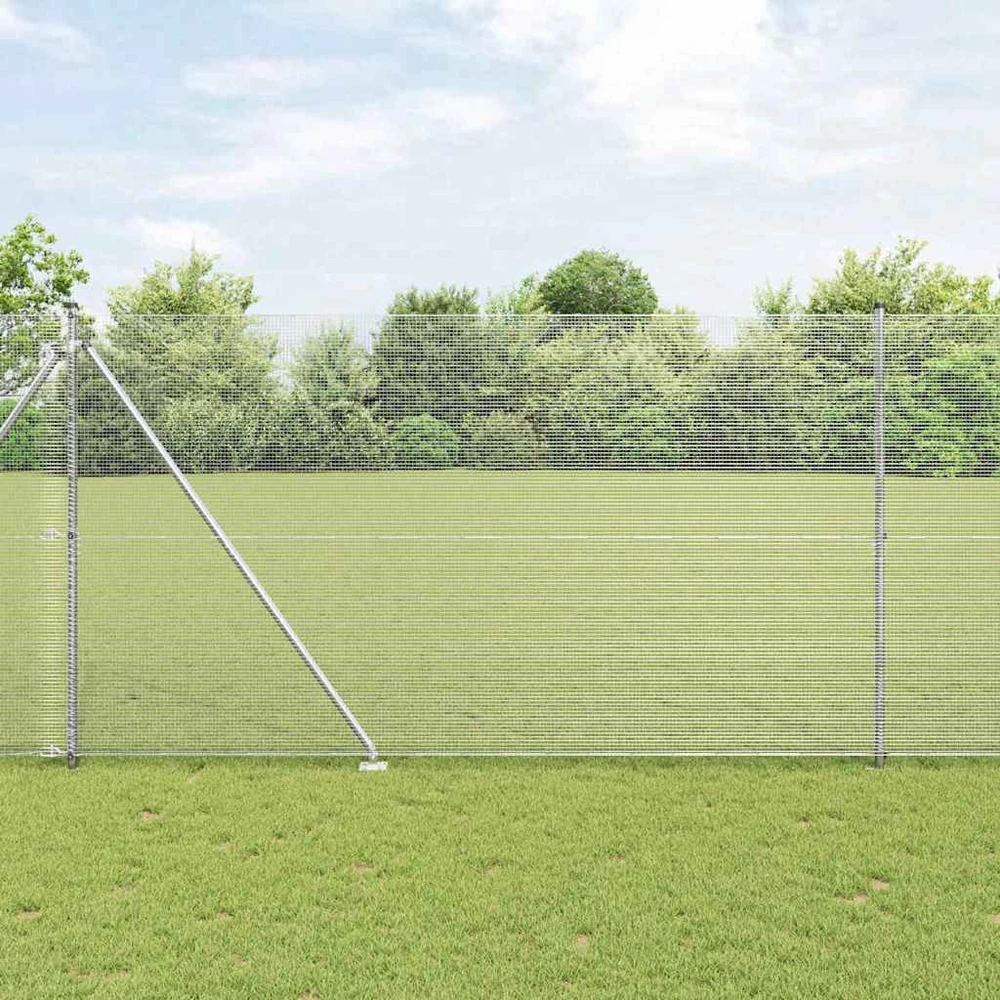 Suvirintas vielinis tvoras su smailiais galais 25 x 1,5 m