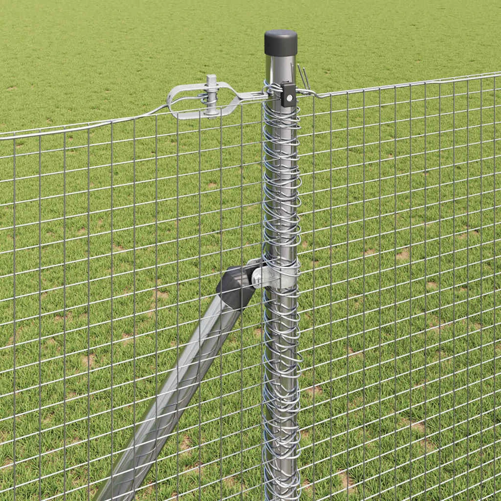 Suvirintas vielinis tvoras su smailiais galais 25 x 1,5 m
