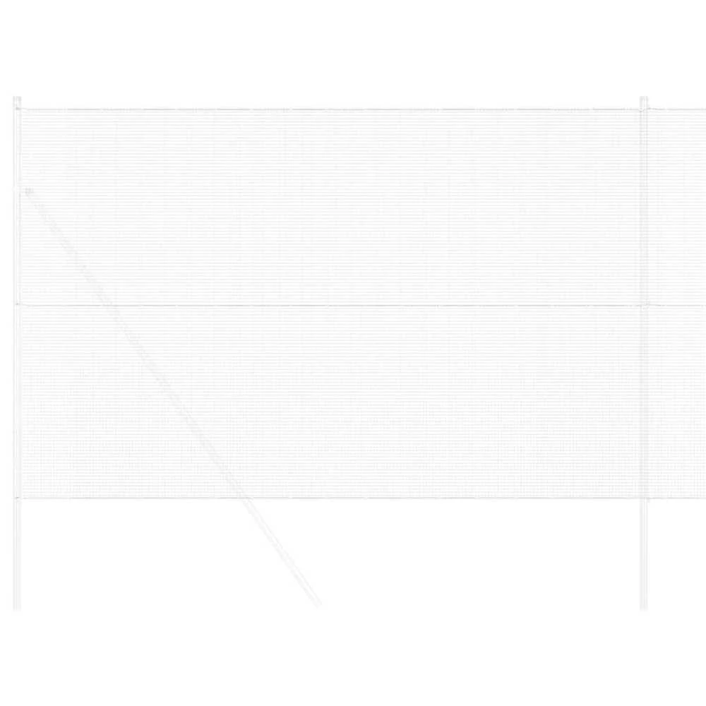 Suvirinto vielos tvoros 5000 x 150 cm Sidabro
