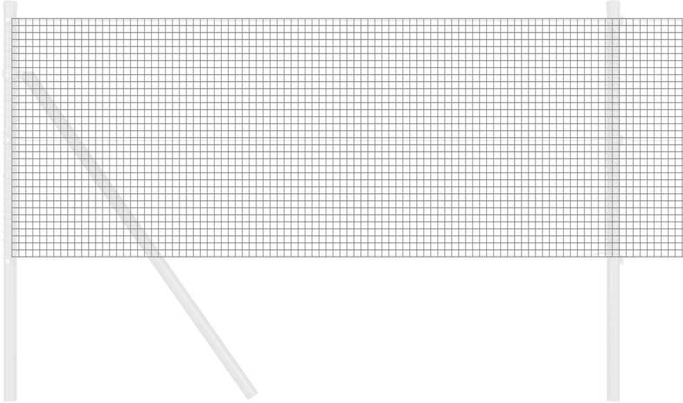 Suvirinto vielos tvoros 2500 x 40 cm Pilka