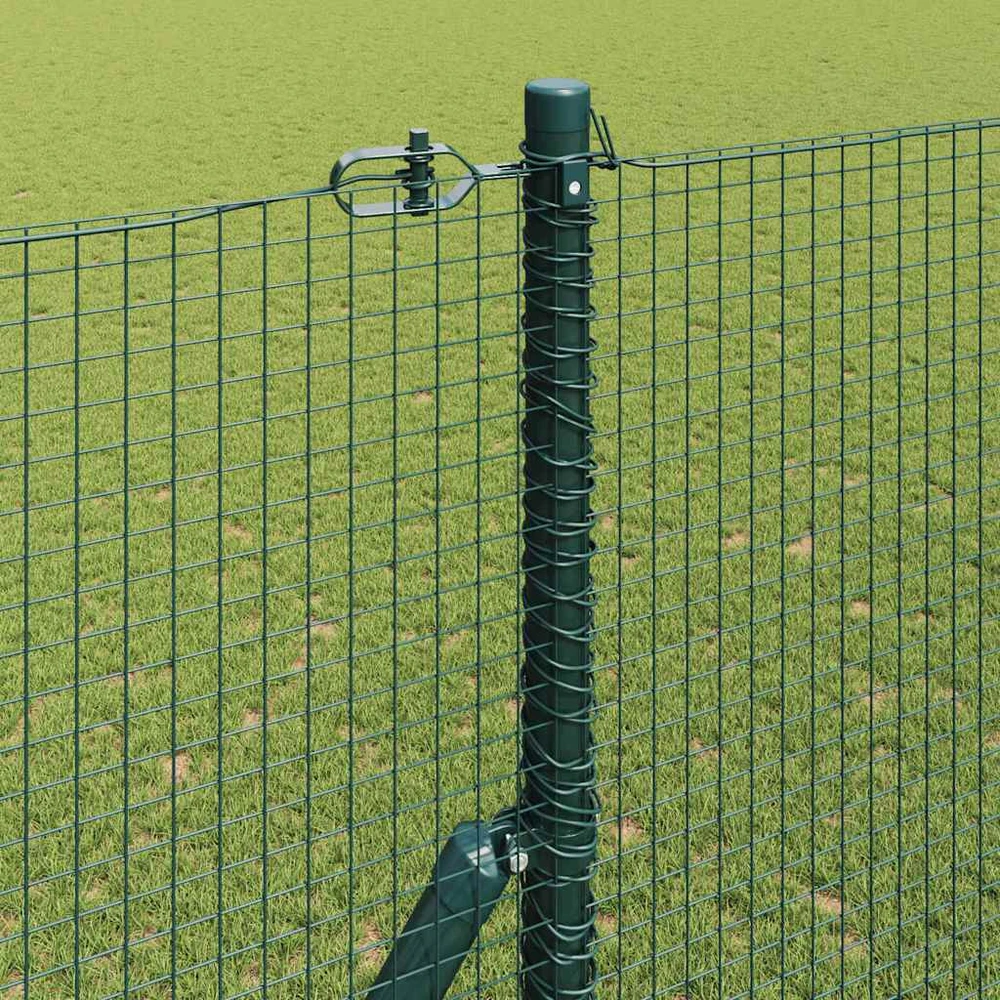 Suvirintas vielos tvora žemės tvirtinimas 25 x 1,5 m Žalia