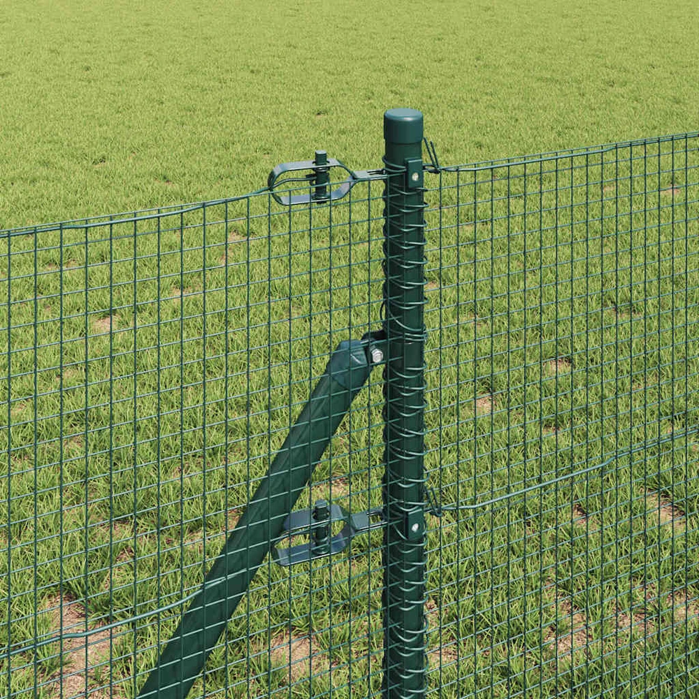 Suvirintas vielos tvora žemės tvirtinimas 100 x 0,5 m Žalia