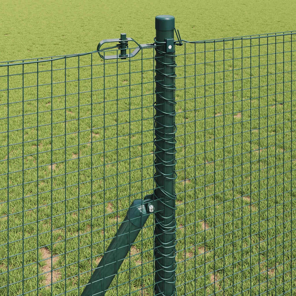 Suvirintas vielos tvora žemės tvirtinimas 10 x 1 m Žalia