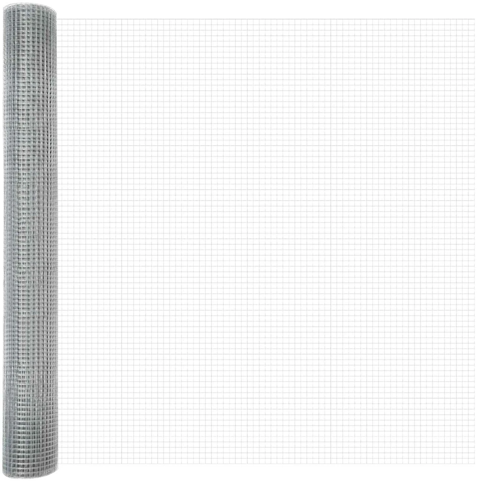 Suvirinto vielos tvoros 1000 x 140 cm Sidabro