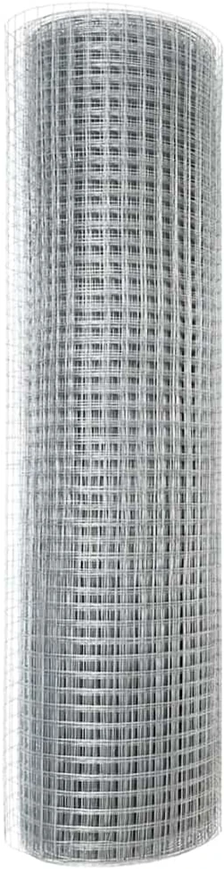 Suvirinto vielos tvoros 1000 x 40 cm Sidabro
