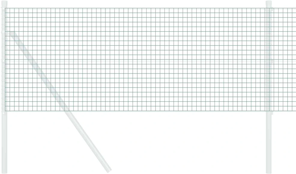Suvirinto vielos tvoros 1000 x 40 cm Žalia