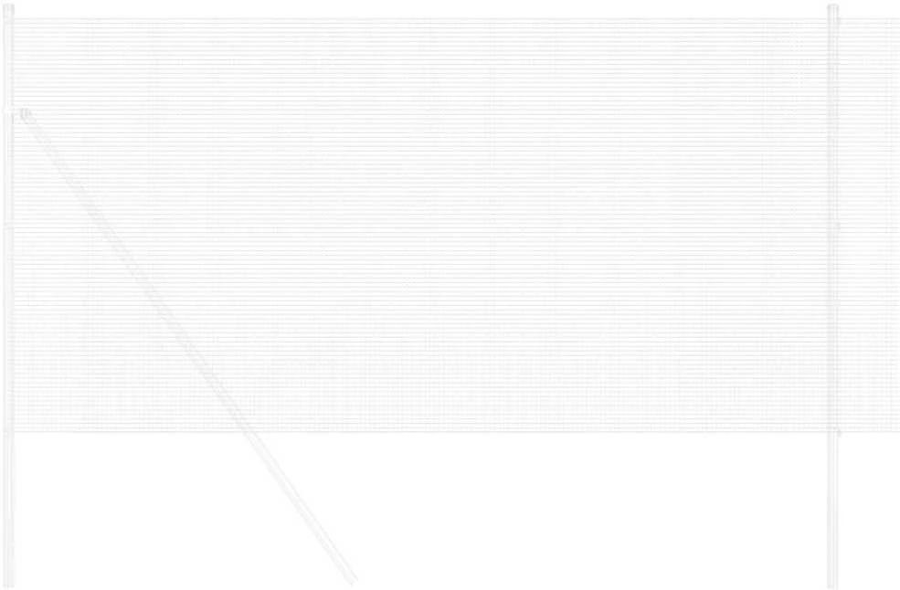 Suvirinto vielos tvoros 5000 x 140 cm Sidabro