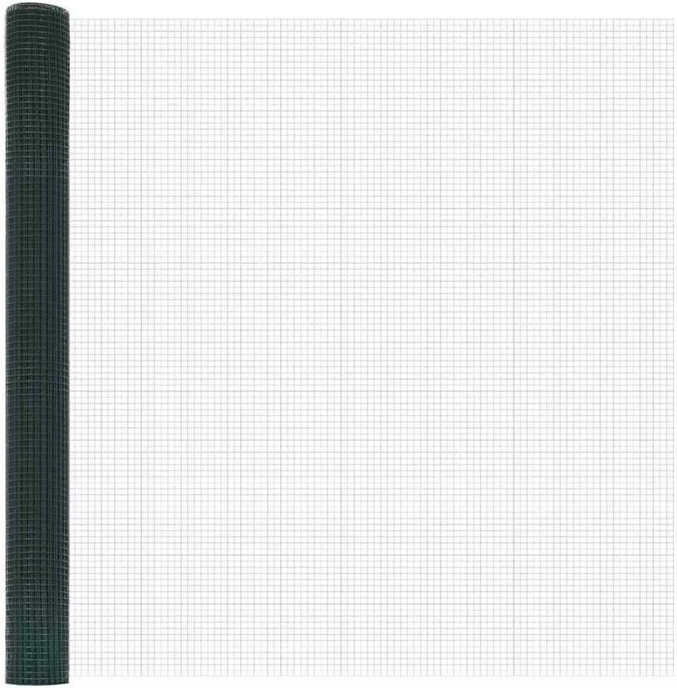 Suvirinto vielos tvoros 1000 x 150 cm Žalia