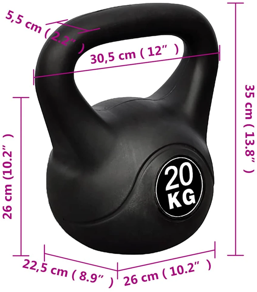 Svarstis Svorių Kilnojimui 20 kg