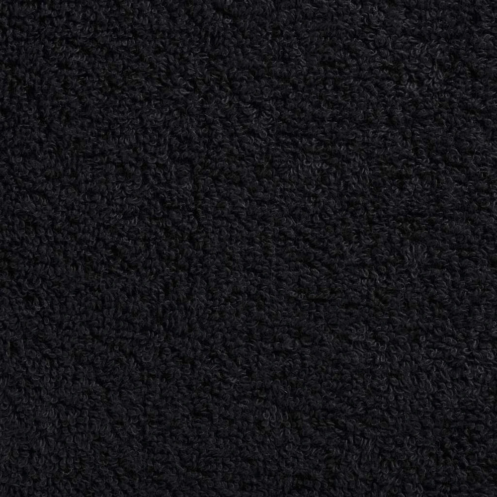 Svečių Rankšluostis SOLUND 25 vnt. Juoda 100 x 200 cm 550 gsm