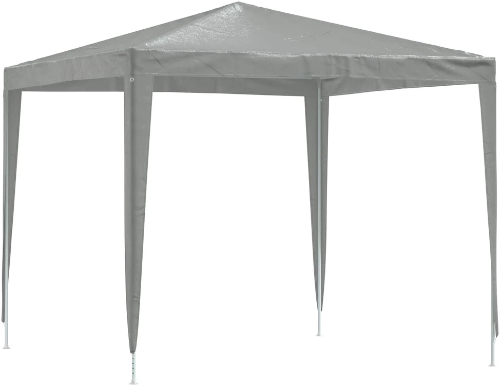 Šventės palapinė 250 x 250 x 240 cm Šviesiai pilka