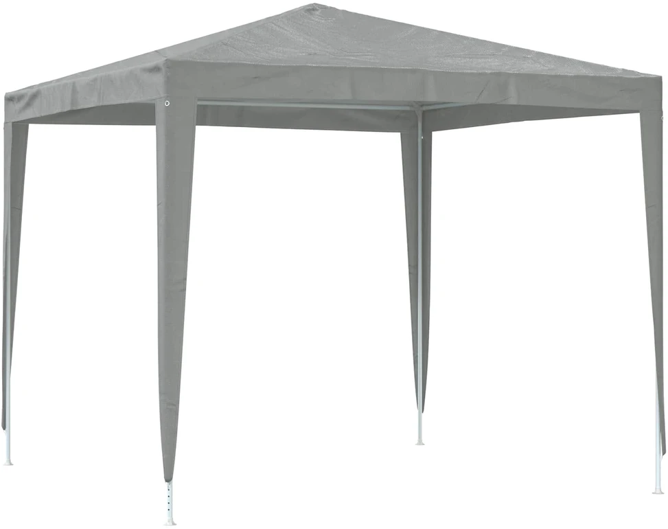 Šventės palapinė 250 x 250 x 240 cm Šviesiai pilka