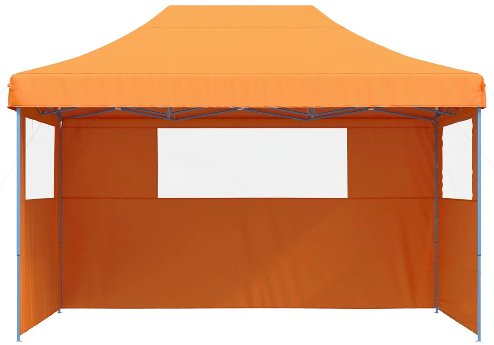 Šventės palapinė 279 x 410 x 315 cm Oranžinė Oksfordo audinys
