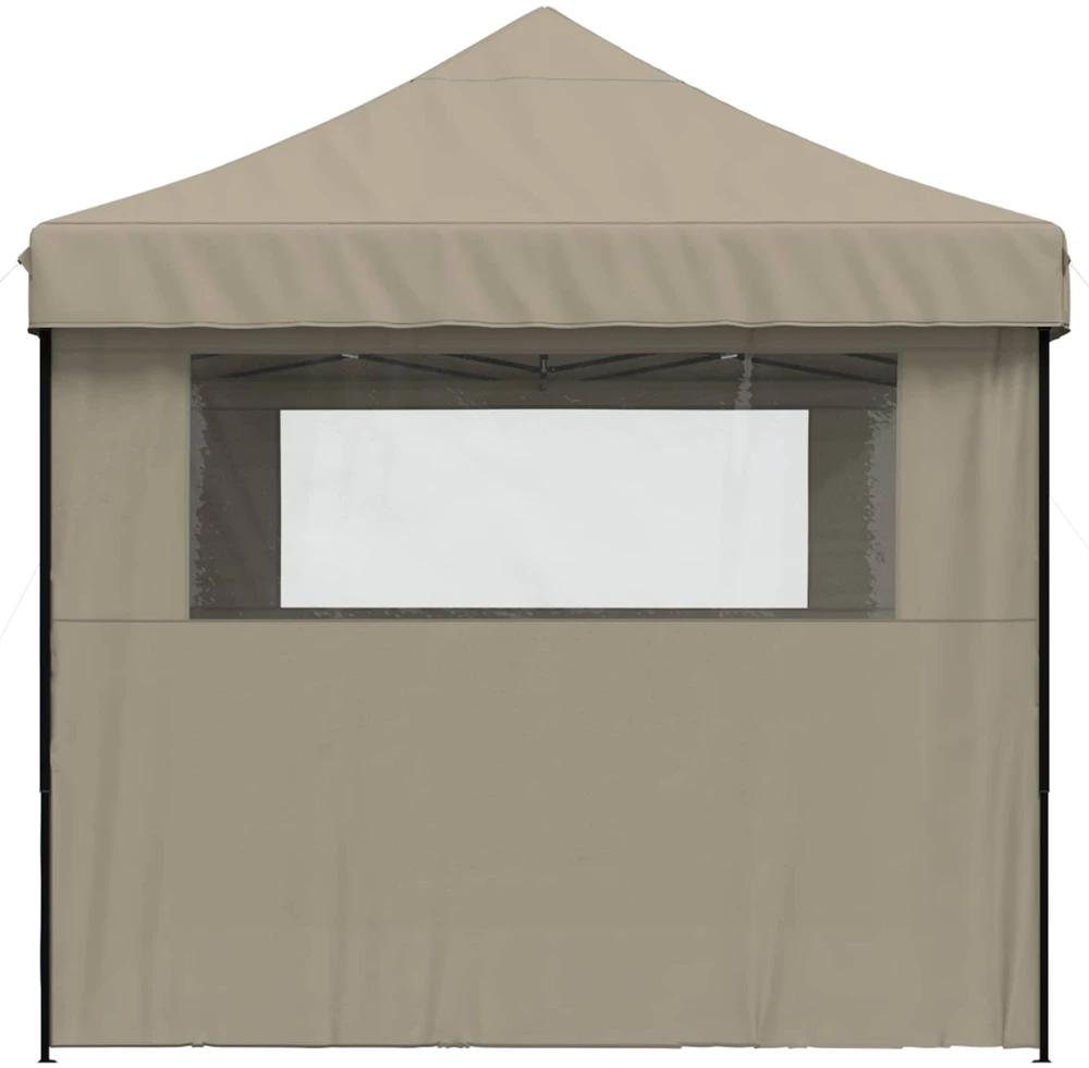Šventės palapinė 279 x 410 x 315 cm Taupe Oksfordo audinys