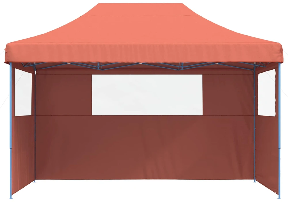 Šventės palapinė 279 x 410 x 315 cm Terakotos Oksfordo audinys