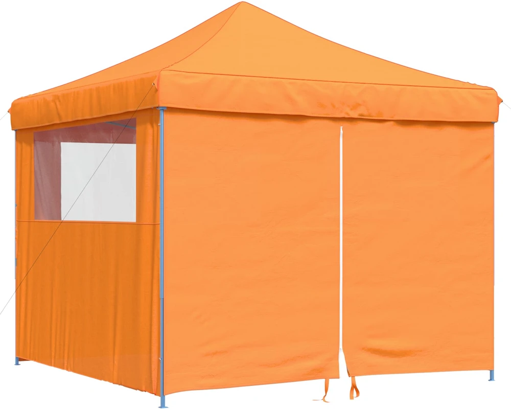 Šventės palapinė 292 x 292 x 315 cm Oranžinė Oksfordo audinys
