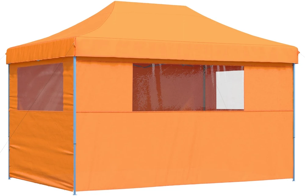 Šventės palapinė 292 x 440 x 315 cm Oranžinė Oksfordo audinys