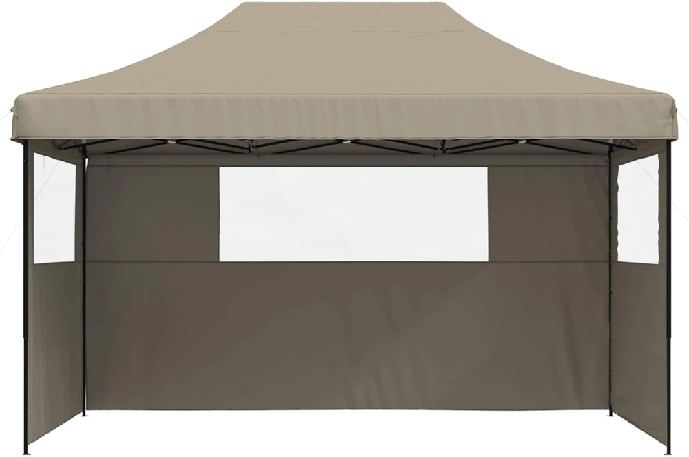 Šventės palapinė 292 x 440 x 315 cm Taupe Oksfordo audinys