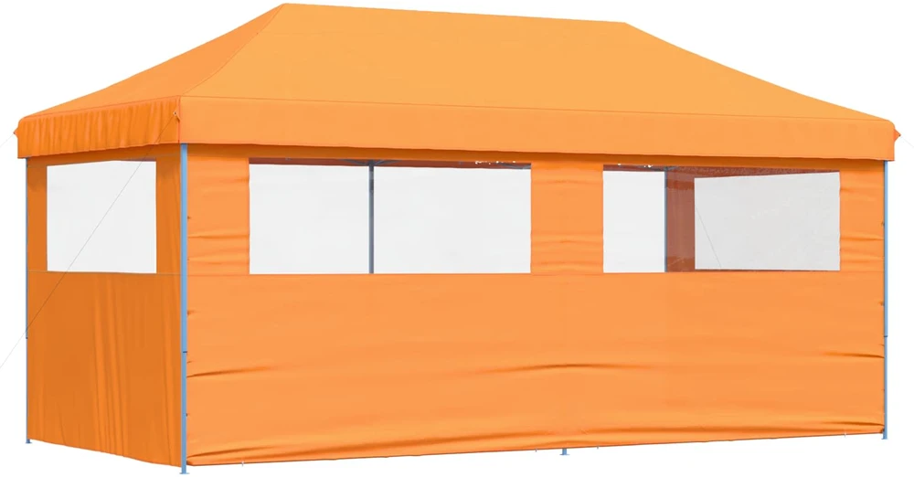 Šventės palapinė 292 x 580 x 315 cm Oranžinė Oksfordo audinys
