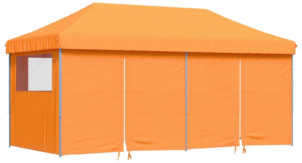 Šventės palapinė 292 x 580 x 315 cm Oranžinė Oksfordo audinys
