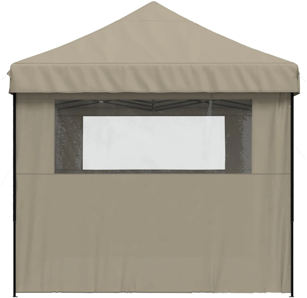 Šventės palapinė 292 x 580 x 315 cm Taupe Oksfordo audinys