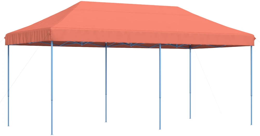 Šventės palapinė 292 x 580 x 315 cm Terakotos Oksfordo audinys
