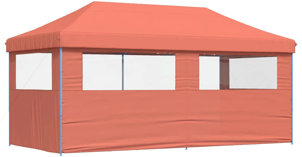 Šventės palapinė 292 x 580 x 315 cm Terakotos Oksfordo audinys