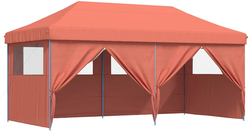 Šventės palapinė 292 x 580 x 315 cm Terakotos Oksfordo audinys