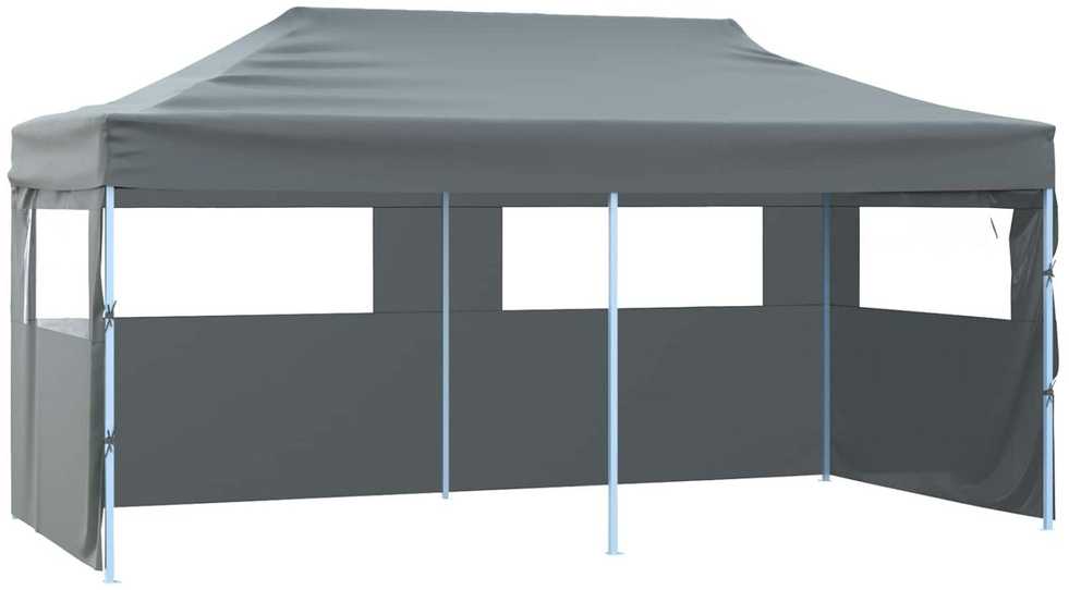 Šventės palapinė 291 x 580 x 315 cm Antracito Oksfordo audinys