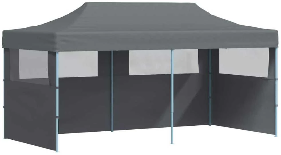 Šventės palapinė Antracitas 291 x 580 x 315 cm Oksfordo audinys