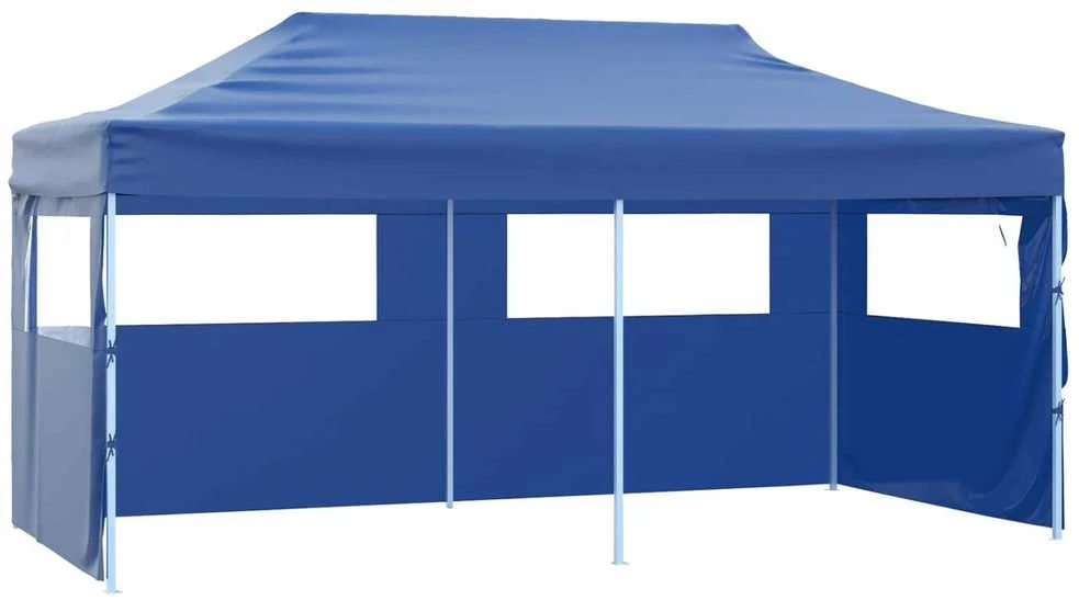 Šventės palapinė Mėlyna 291 x 580 x 315 cm Oksfordo audinys