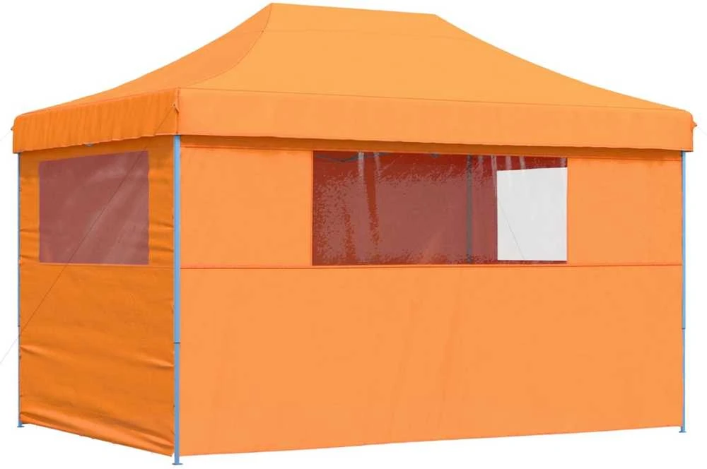 Šventės palapinė 279 x 410 x 315 cm Oranžinė Oksfordo audinys