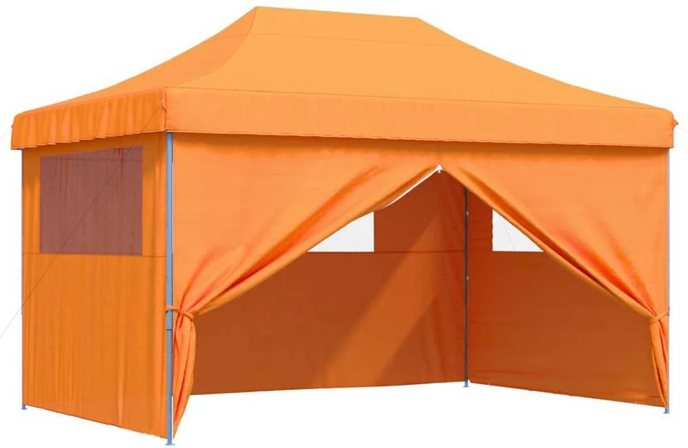 Šventės palapinė 292 x 440 x 315 cm Oranžinė Oksfordo audinys