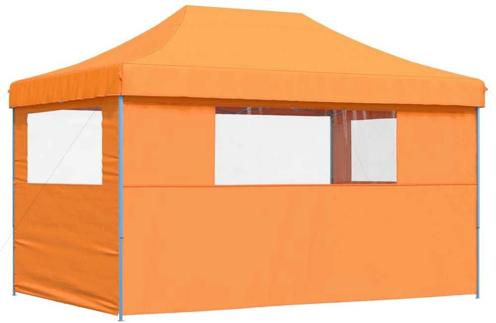 Šventės palapinė 292 x 440 x 315 cm Oranžinė Oksfordo audinys