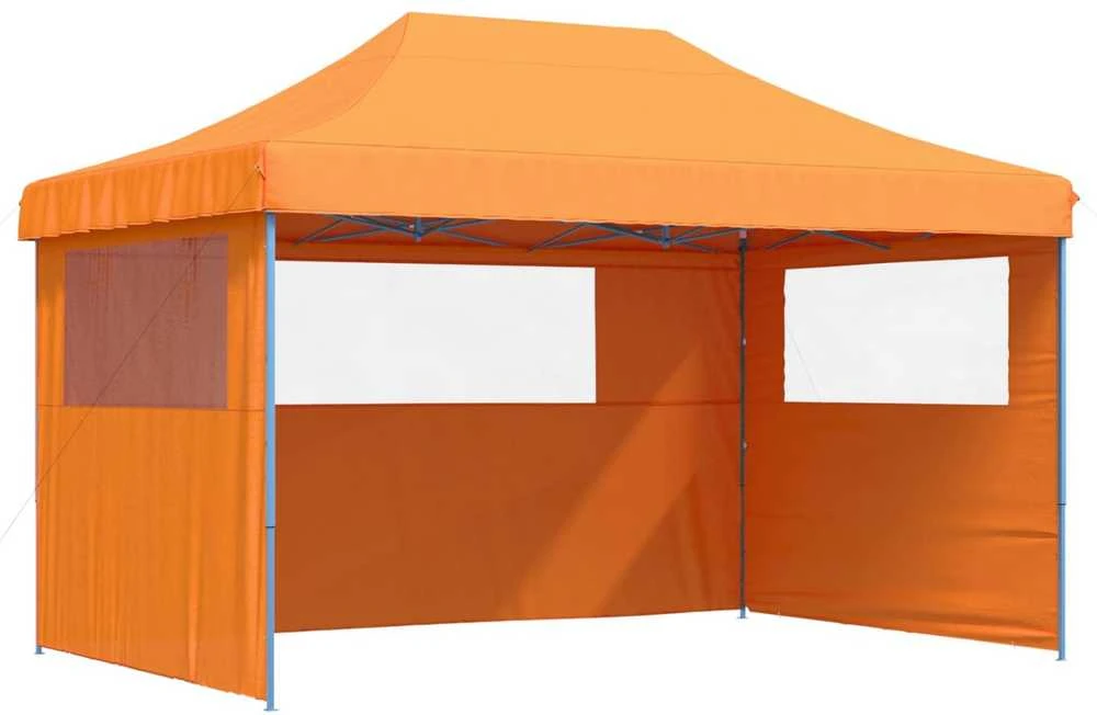 Šventės palapinė 292 x 440 x 315 cm Oranžinė Oksfordo audinys