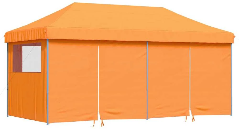 Šventės palapinė Oranžinė 292 x 580 x 315 cm Oksfordo audinys