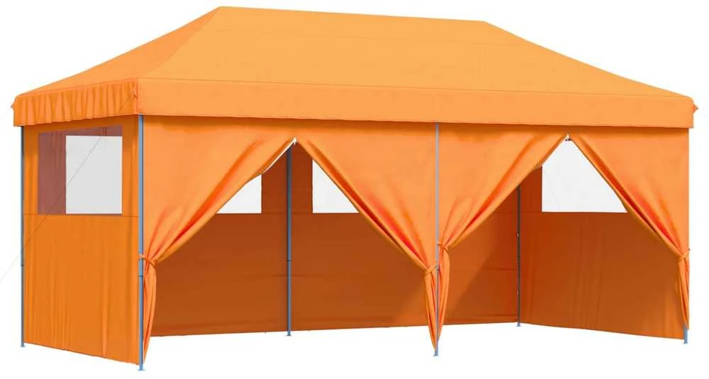 Šventės palapinė Oranžinė 292 x 580 x 315 cm Oksfordo audinys
