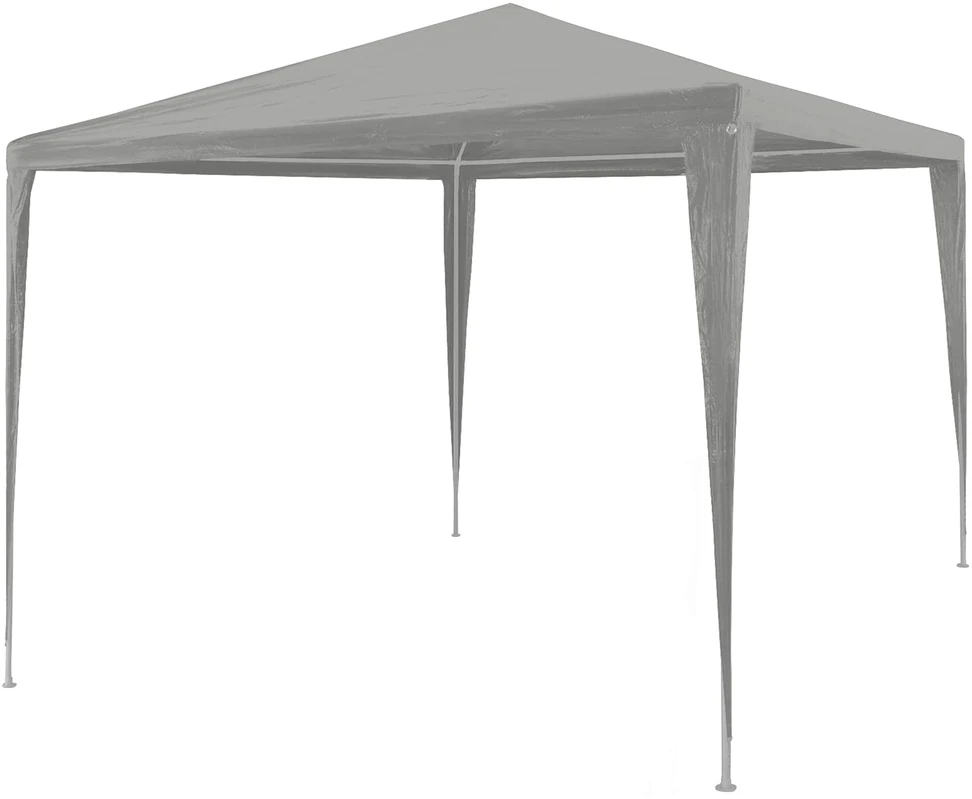 Šventės palapinė Šviesiai pilka 300 x 300 x 255 cm