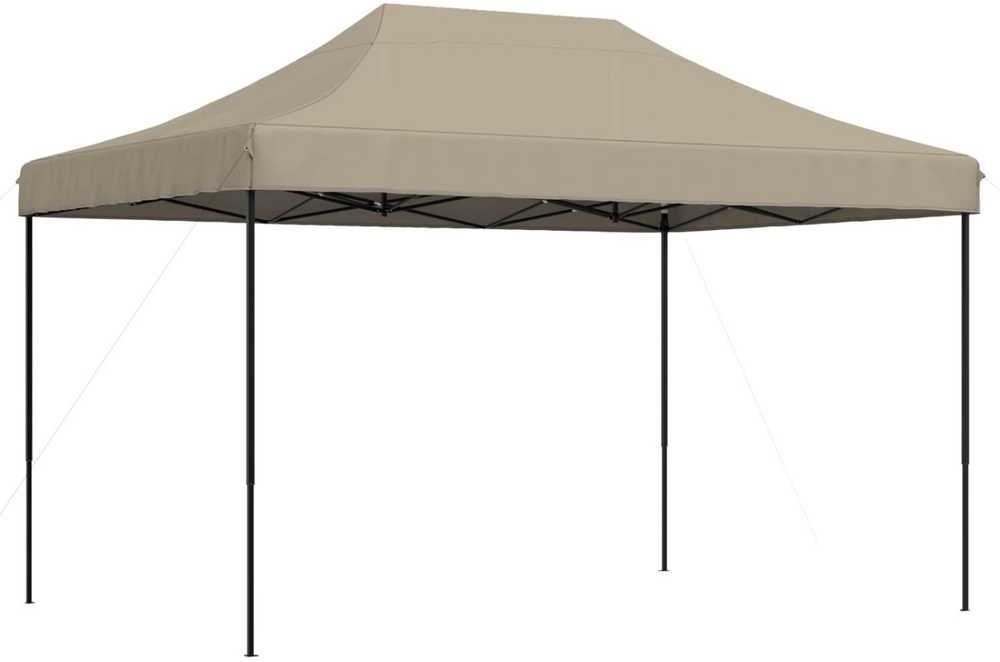 Šventės palapinė 279 x 410 x 315 cm Taupe Oksfordo audinys