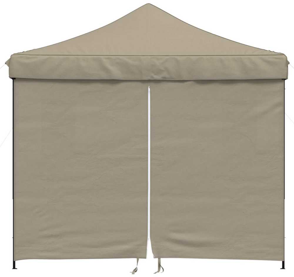 Šventės palapinė 292 x 292 x 315 cm Taupe Oksfordo audinys
