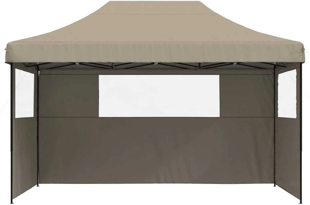 Šventės palapinė 292 x 440 x 315 cm Taupe Oksfordo audinys