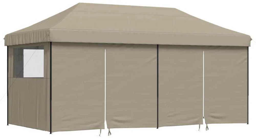 Šventės palapinė Taupe 292 x 580 x 315 cm Oksfordo audinys