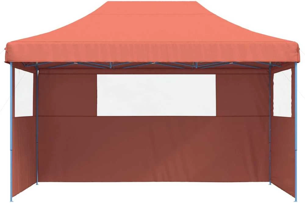 Šventės palapinė 292 x 440 x 315 cm Terakotos Oksfordo audinys