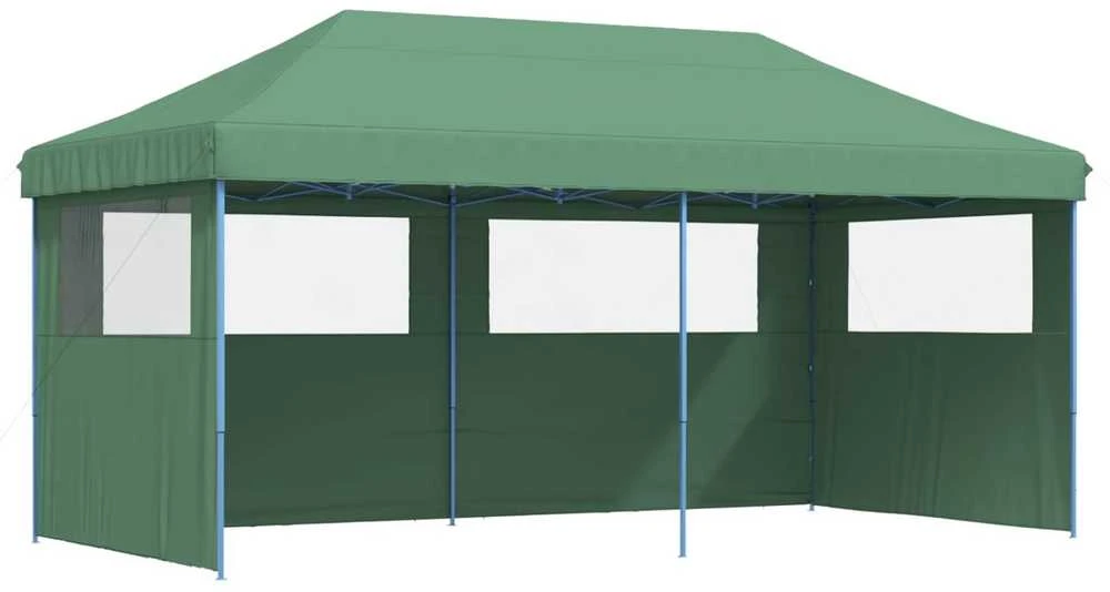 Šventės palapinė Žalia 292 x 580 x 315 cm Oksfordo audinys