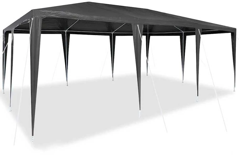 Šventės palapinė Antracitas 600 x 400 x 266 cm