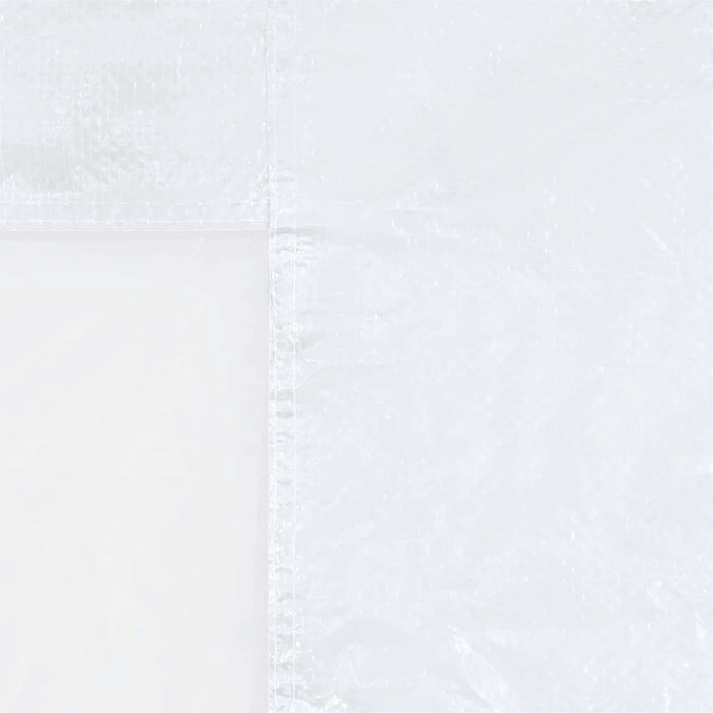 Šventinės palapinės šoninė siena 2 vnt. 400 x 195 cm Balta